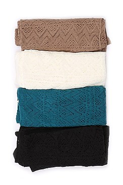 Pack of 12 pieces Elegant design Mesh Poncho FM-AV236DC