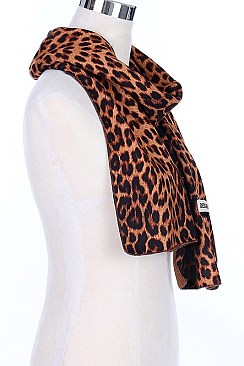 Pack of 12 (pieces) Assorted Leopard Scarves FM-SF3275
