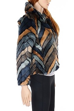 pack of 3 Soft Fur Jacket FM-AV229