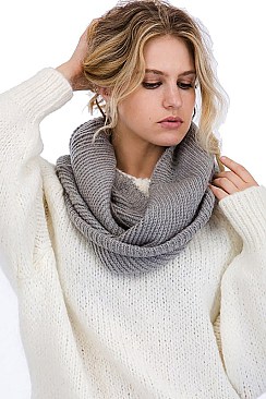 Pack of 12 (pieces) Assorted Infinity Knitted Scarves FM-WISF209