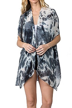 Trendy Tie Dye Print Kimono FM-AV327