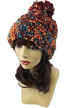 COMFY Pom Pom Crochet Beanies FM-HT508