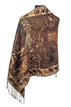 Pack of 12 (pieces) Assorted Pashmina Scarves Shawls FM-PM3222