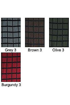 Pack of 12 (pieces) Assorted Plaid Pattern Oblong Scarves FM-SCF2203