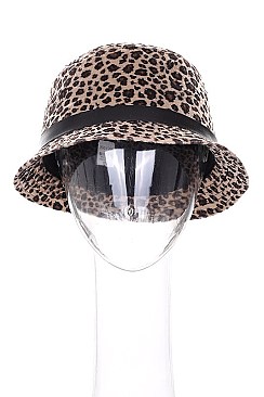 PACK OF 12PCS LEOPARD FASHION HAT