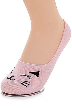 Pack of (12 Pieces) Assorted Cat Inspired Socks FM-ASK2157