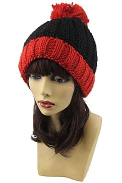 Crochet Pom Pom Beanies FM-HT507