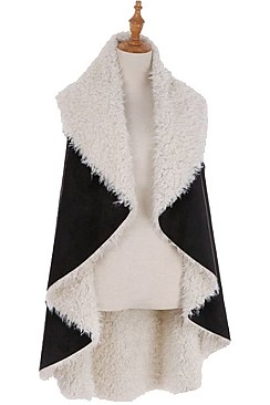 Stylish Faux Shearling Vest FM-AO6072