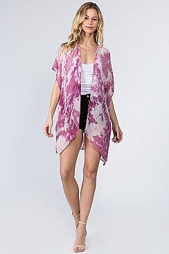 Trendy Tie Dye Print Kimono FM-AV327
