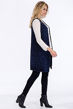 Fashionable Chenille Vest FM-WSF229