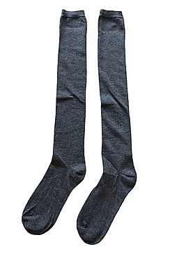 Pack of (12 Pieces)  Trendy Over the Knee High Socks FM-MD09