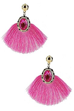Pack of 12 (pieces) Assorted Tassel Dangle Earring FMCE7055