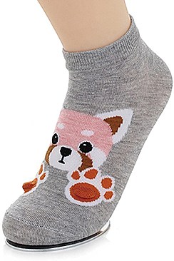 Pack of (12 Pieces) Assorted Animal Print Socks FM-ASK2152