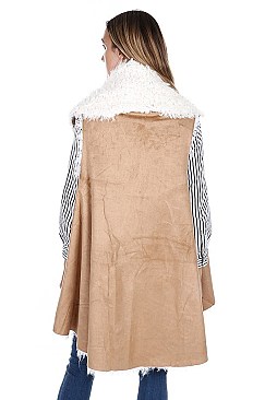 Stylish Faux Shearling Vest FM-AO6072