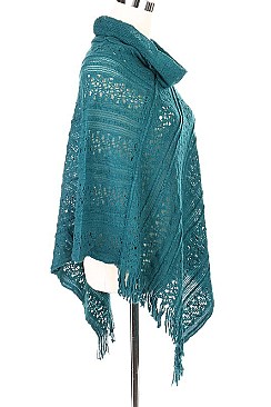 Pack of 12 pieces Stylish Mesh Poncho FM-AV254DC