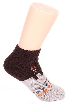 Pack of (12 Pieces) Assorted Fashion Socks FM-SO425