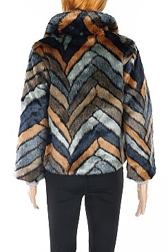 pack of 3 Soft Fur Jacket FM-AV229