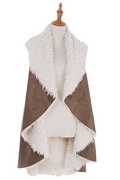 Stylish Faux Shearling Vest FM-AO6072