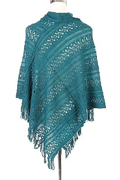 Pack of 12 pieces Stylish Mesh Poncho FM-AV254DC