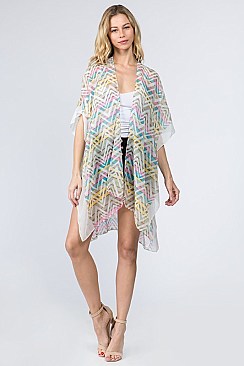 Stylish Tribal Print Kimono FM-AV326