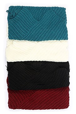 Pack of 12 pieces Fashionable Fringe Poncho FM-AV238