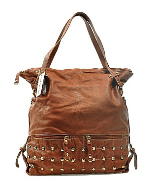 Large Studded Hobo