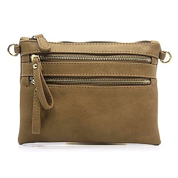 MULTI-POCKET CROSS BODY WRISTLET