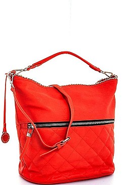LUXURY CHAINED FASHION HOBO BAG WITH LONG STRAP