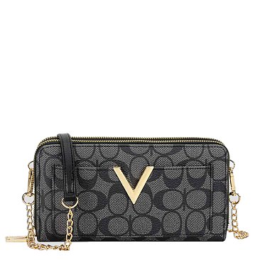  Multi-Compartment Cross-Body with Strap
