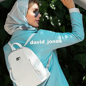 David Jones Chic Colorful Backpack