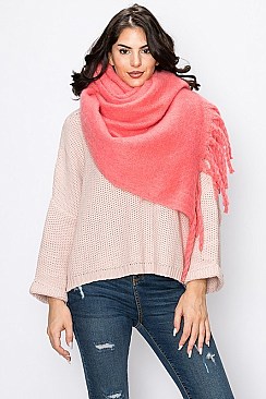 Plaid Pattern Scarf