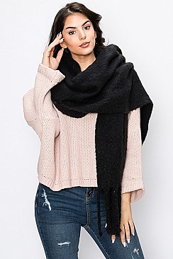 Plaid Pattern Scarf