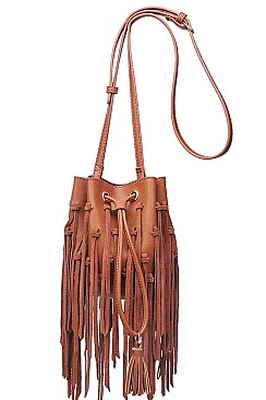 CHIC MIRA DRAWSTRING CROSSBODY BAG JY-11783ML