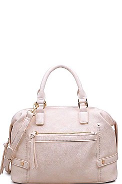 CLASSIC AUGUSTA SATCHEL BAG WITH LONG STRAP JY-11936AML