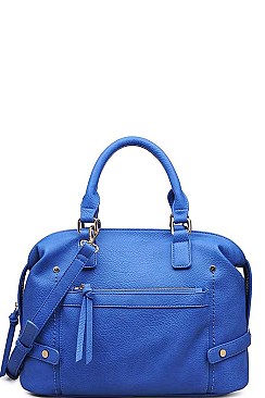 CLASSIC AUGUSTA SATCHEL BAG WITH LONG STRAP JY-11936AML