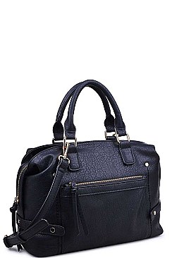 CLASSIC AUGUSTA SATCHEL BAG WITH LONG STRAP JY-11936AML