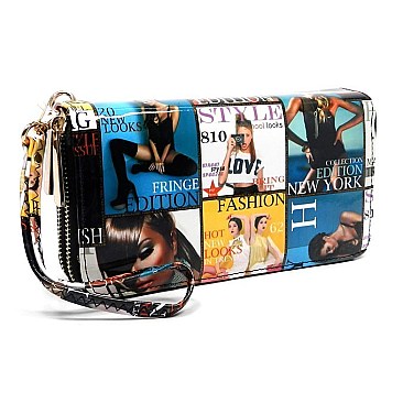 FASHION MAGAZINE PICTURE WALLET