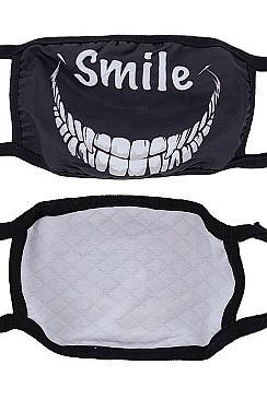 Reusable FASHIONABLE PRINT UNISEX Mask