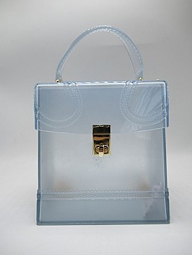SQUARE TENDER JELLY CROSSBODY BAG