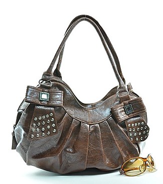 Rhinestone Hobo Bag