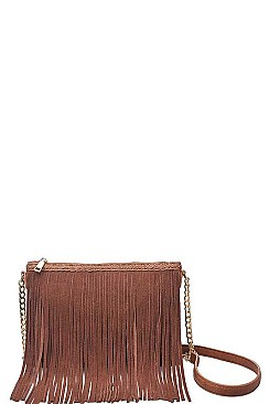 CHIC WILLA TASSEL CROSSBODY BAG JY-12547ML
