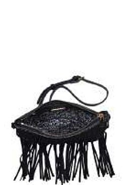 CHIC WILLA TASSEL CROSSBODY BAG JY-12547ML