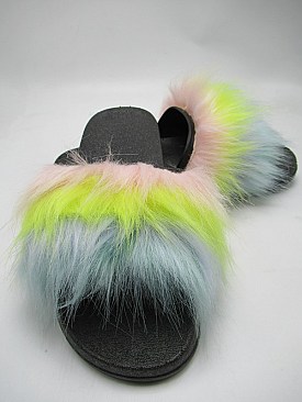 FASHION FUR SLIPPERS