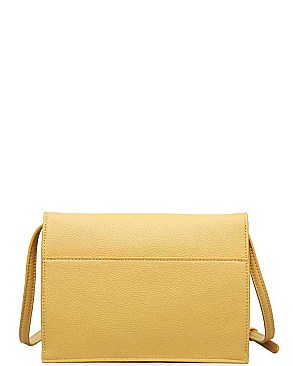 LUXURY ELLIE FAUX LEATHER CROSSBODY SLING BAG JY-13149ML