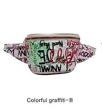 Fashion Graffiti Fanny Bag