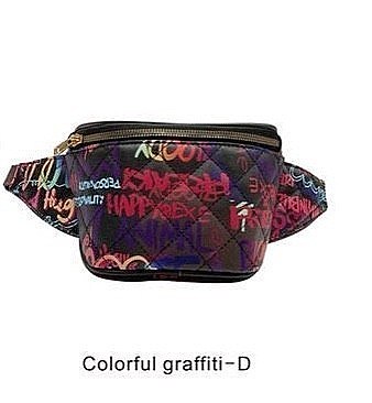 Fashion Graffiti Fanny Bag