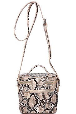 STYLISH VOYAGE SNAKE CROSSBODY BAG JY-13227SML