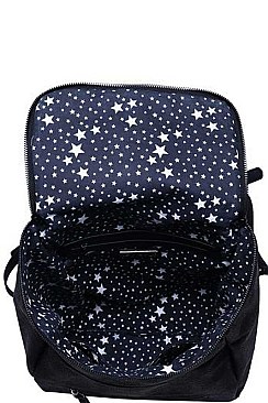 LUXURY MARS LEATHER BACKPACK