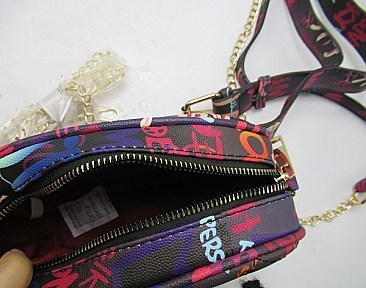 Stylish Graffiti Crossbody Fanny Bag