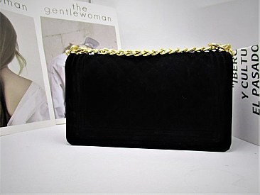 Trendy Winter Velvet Shoulder Bag